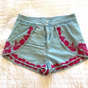 Cute High-Waisted Jean Shorts
